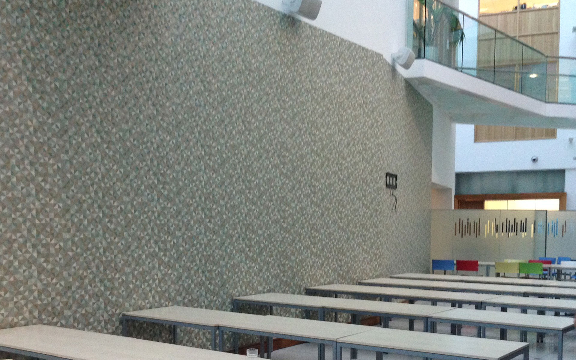Commercial feature wall